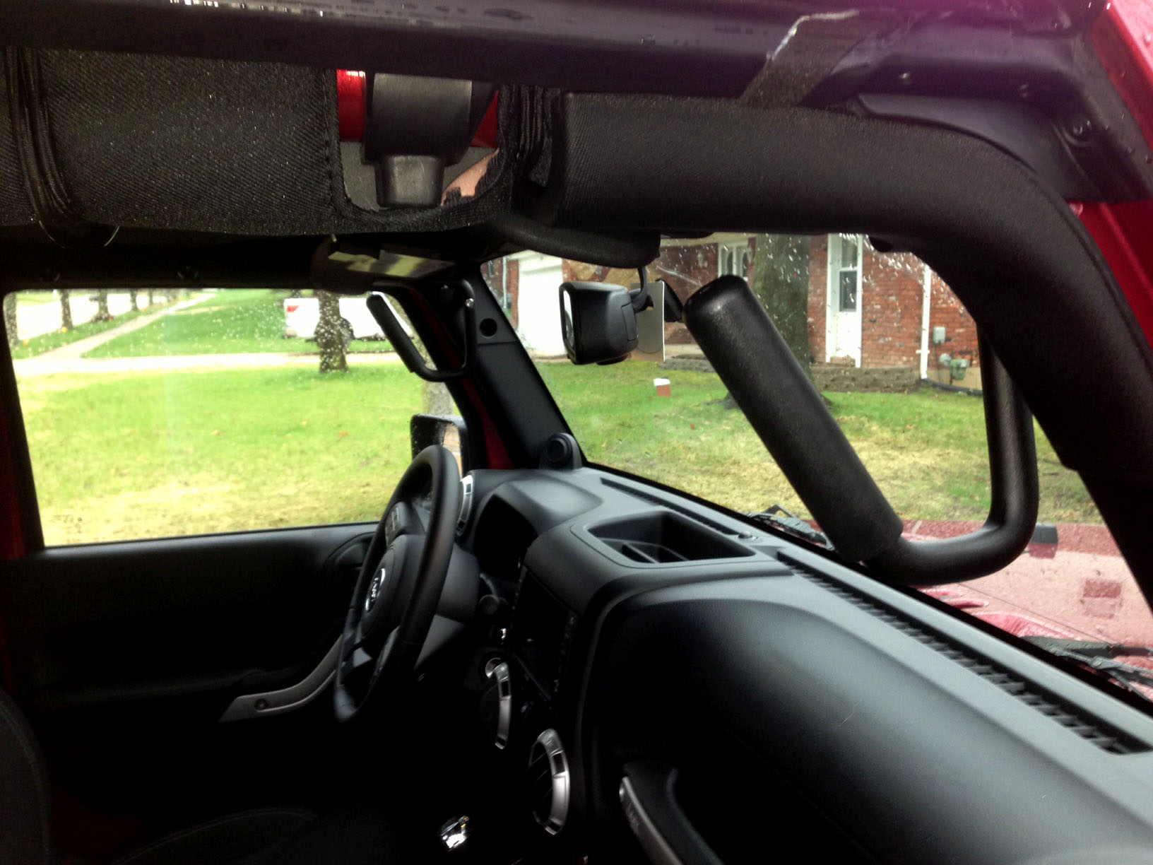 Jeep front grab handles #4